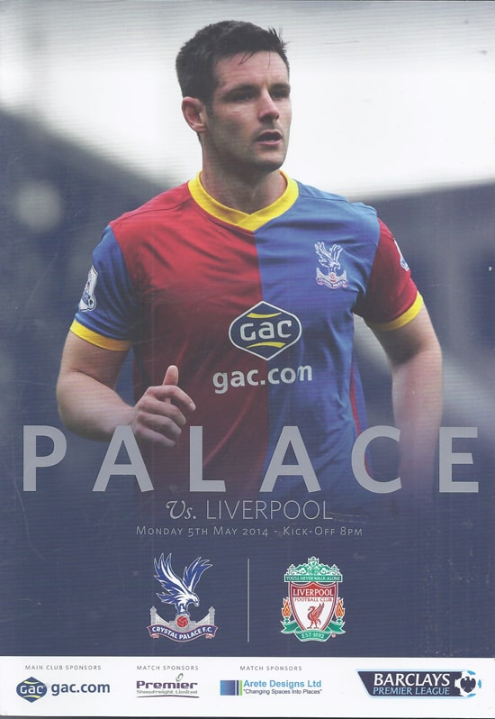 Crystal Palace FC v Liverpool FC